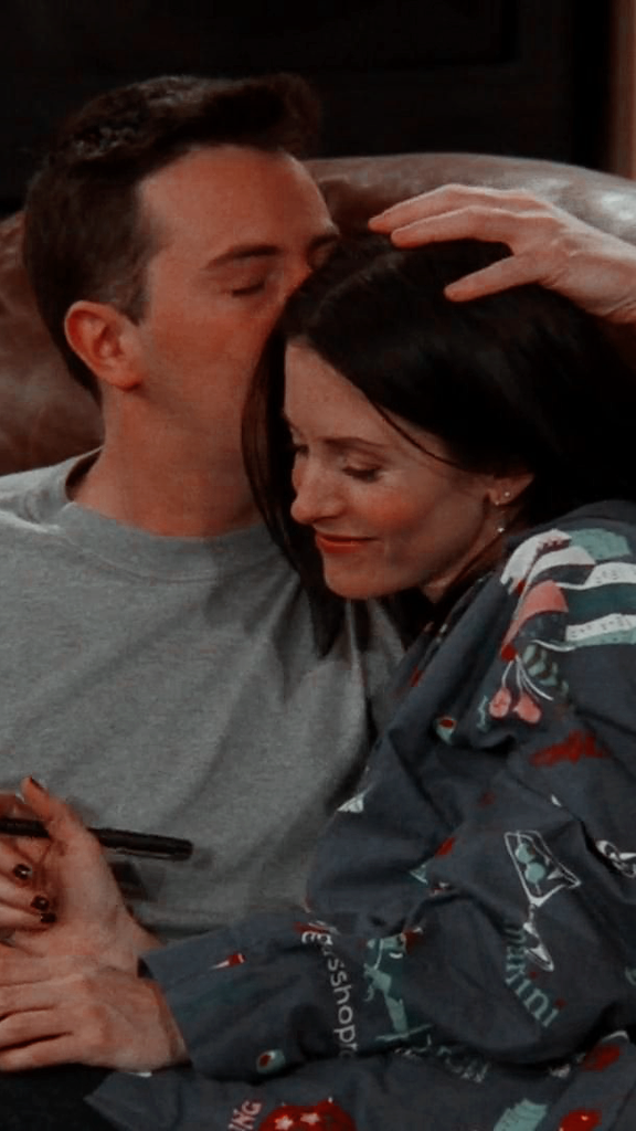 Friends, Chandler, And Monica Image - Monica And Chandler - HD Wallpaper 