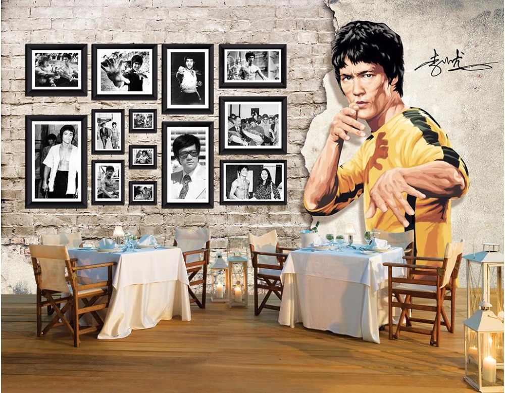 Bruce Lee Mural Art - HD Wallpaper 