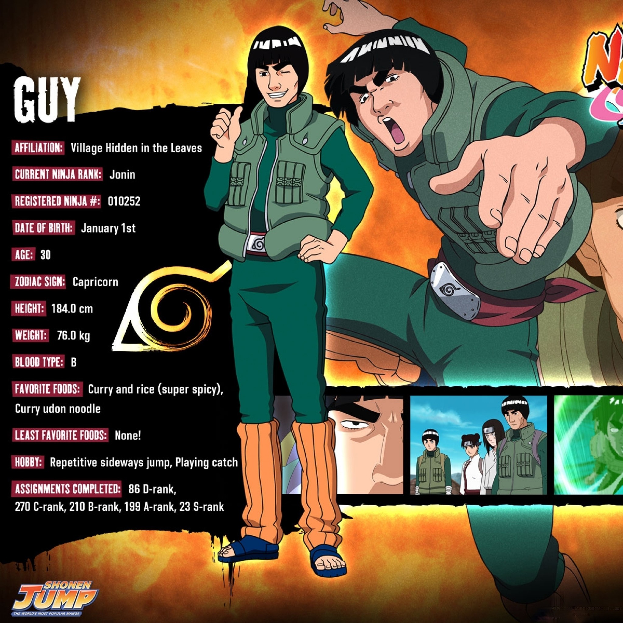 Might Guy's Birthday - HD Wallpaper 