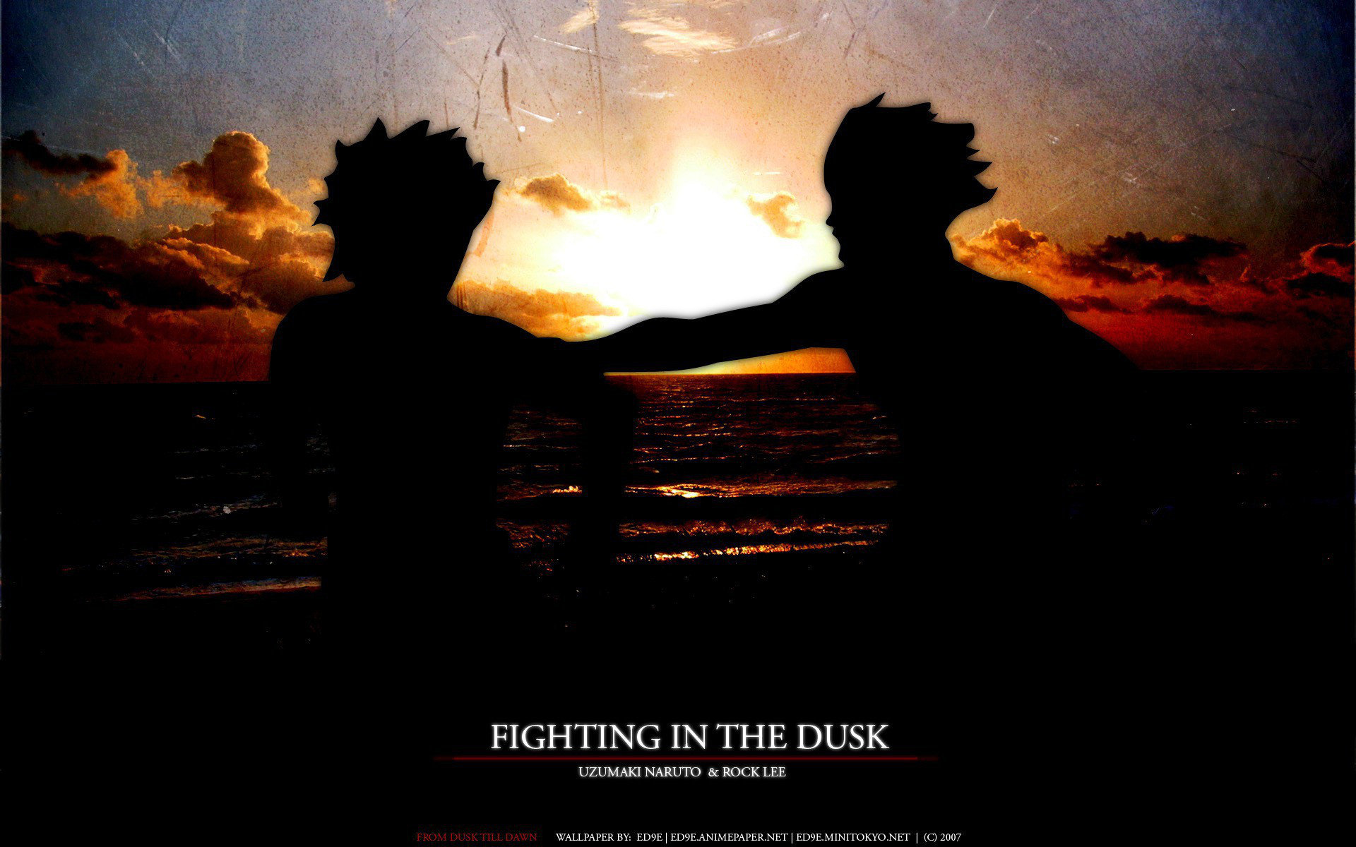 Free Download Naruto Wallpaper Id - Naruto Wallpaper Sunset Hd - HD Wallpaper 