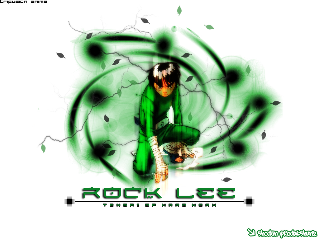 Rock Lee Shippuden - HD Wallpaper 