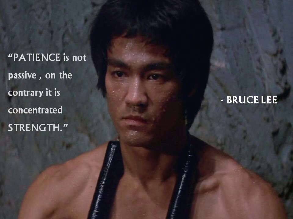 Bruce Lee Quotes - Bruce Lee Quotes About Patience - HD Wallpaper 