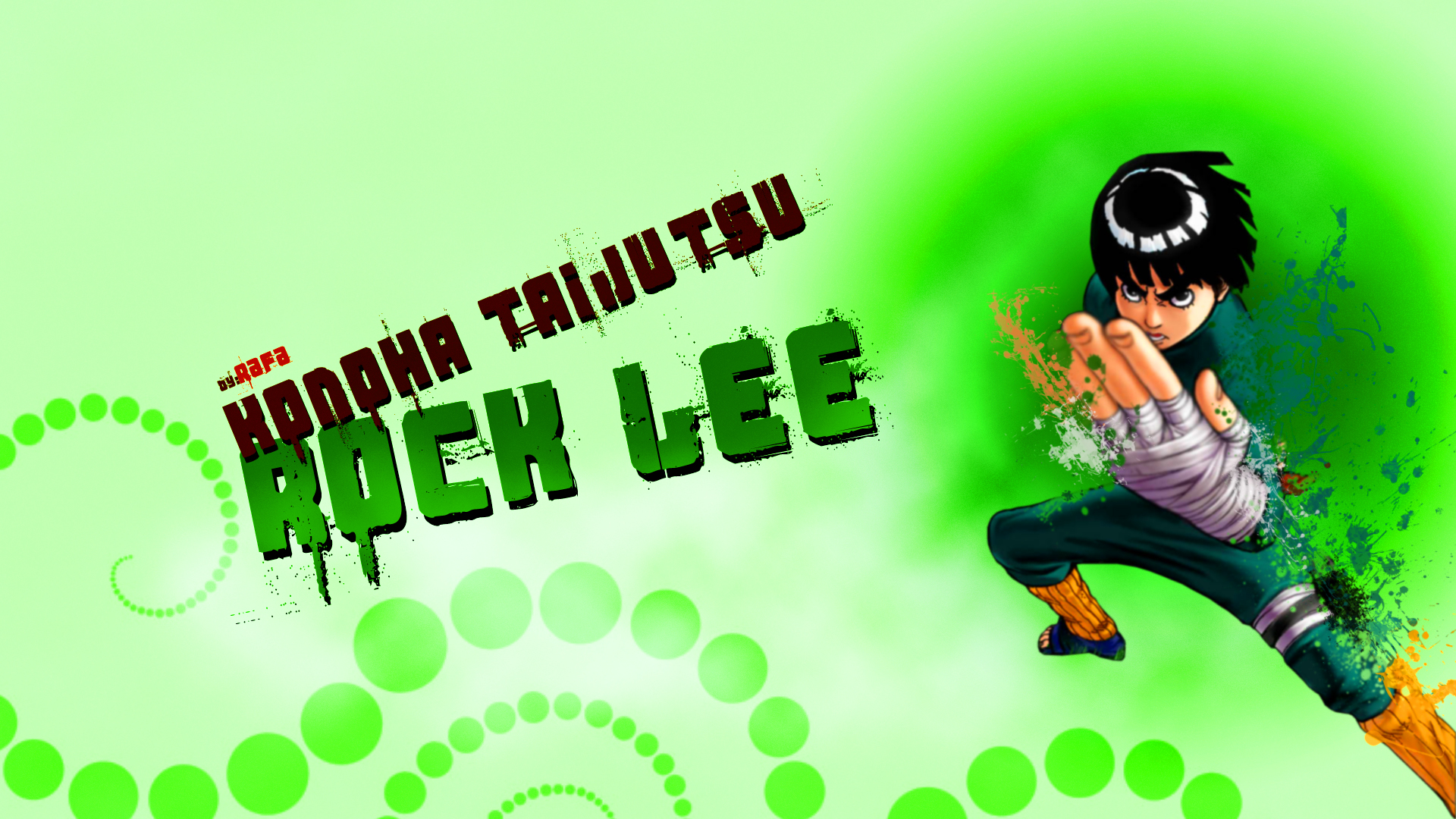 Rock Lee - HD Wallpaper 