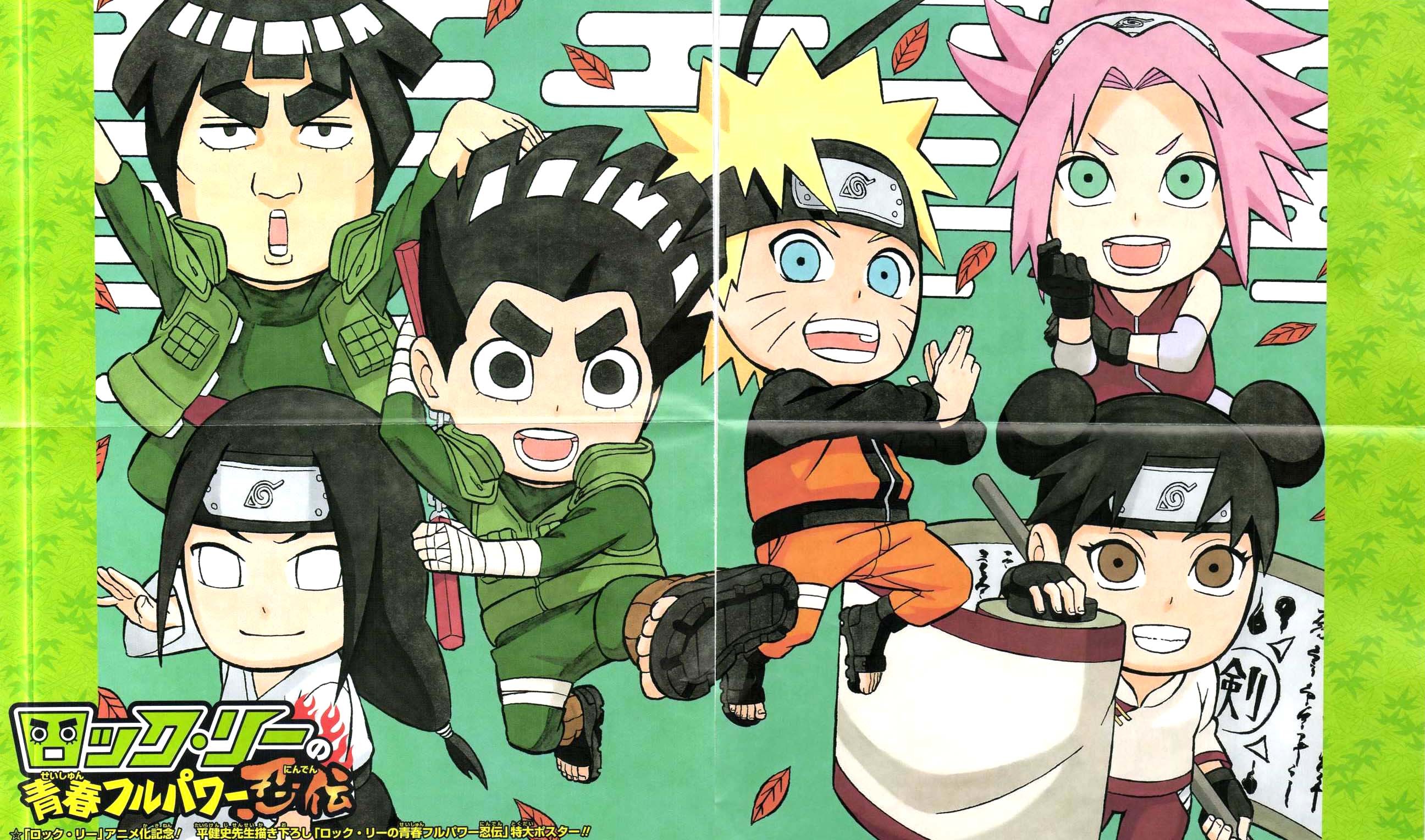 Rock Lee Em Sd - HD Wallpaper 
