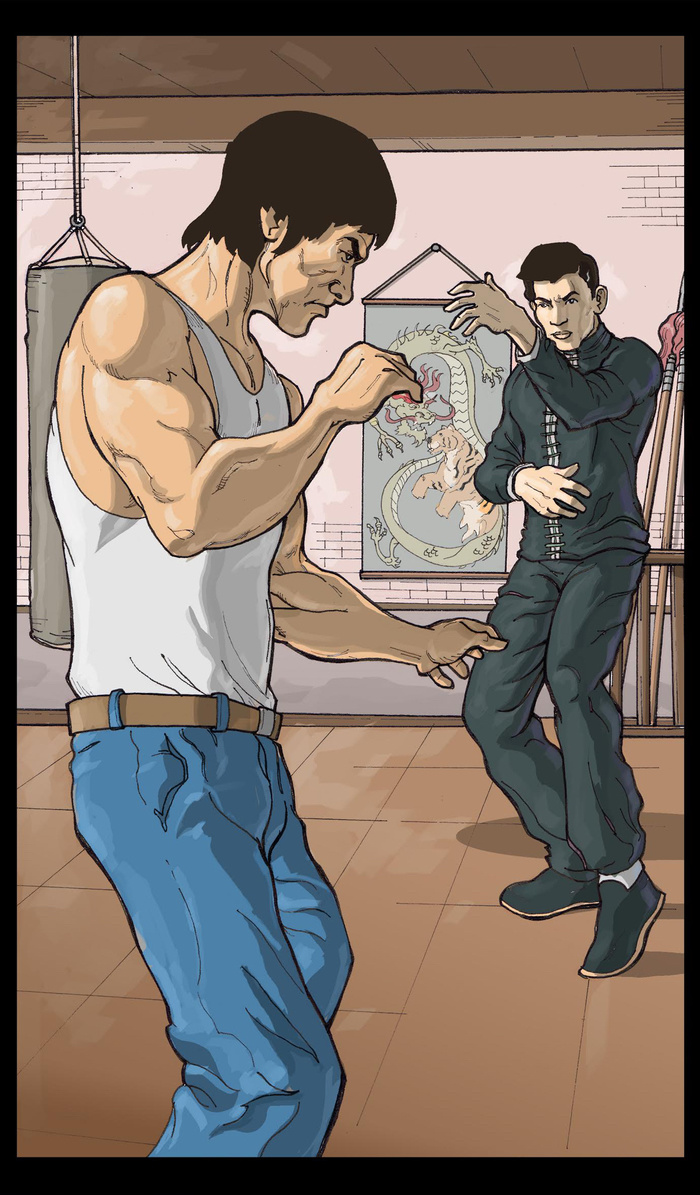 Bruce Lee Vs Wong Jack - HD Wallpaper 