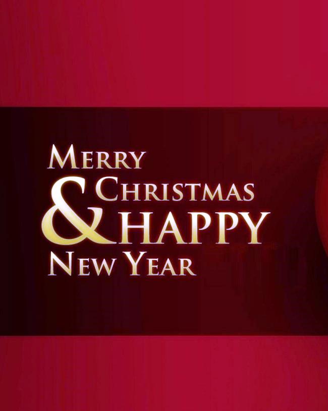 2020 Wallpaper Merry Christmas And Happy New Year Hd - HD Wallpaper 