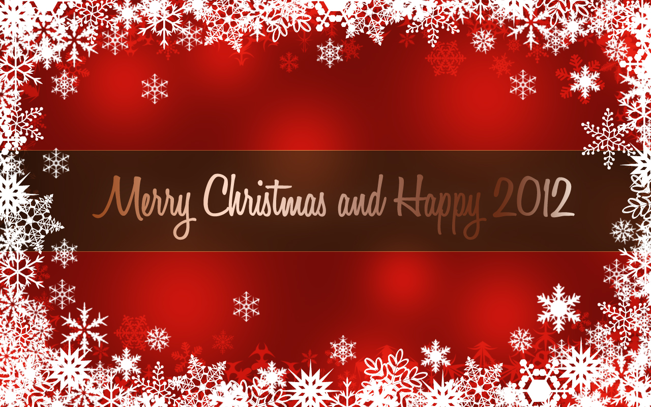 Merry Christmas And A Happy New Year, Beautiful Kyara - Happy New Year 2012 - HD Wallpaper 