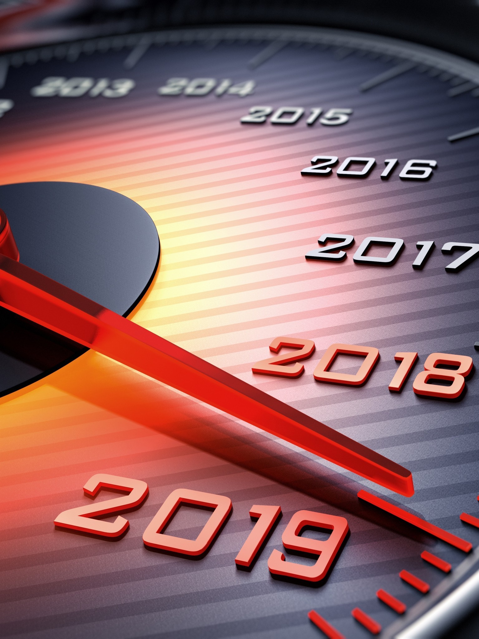 Happy New Year 2019, Speedometer - Speedometer Wallpaper Hd - HD Wallpaper 