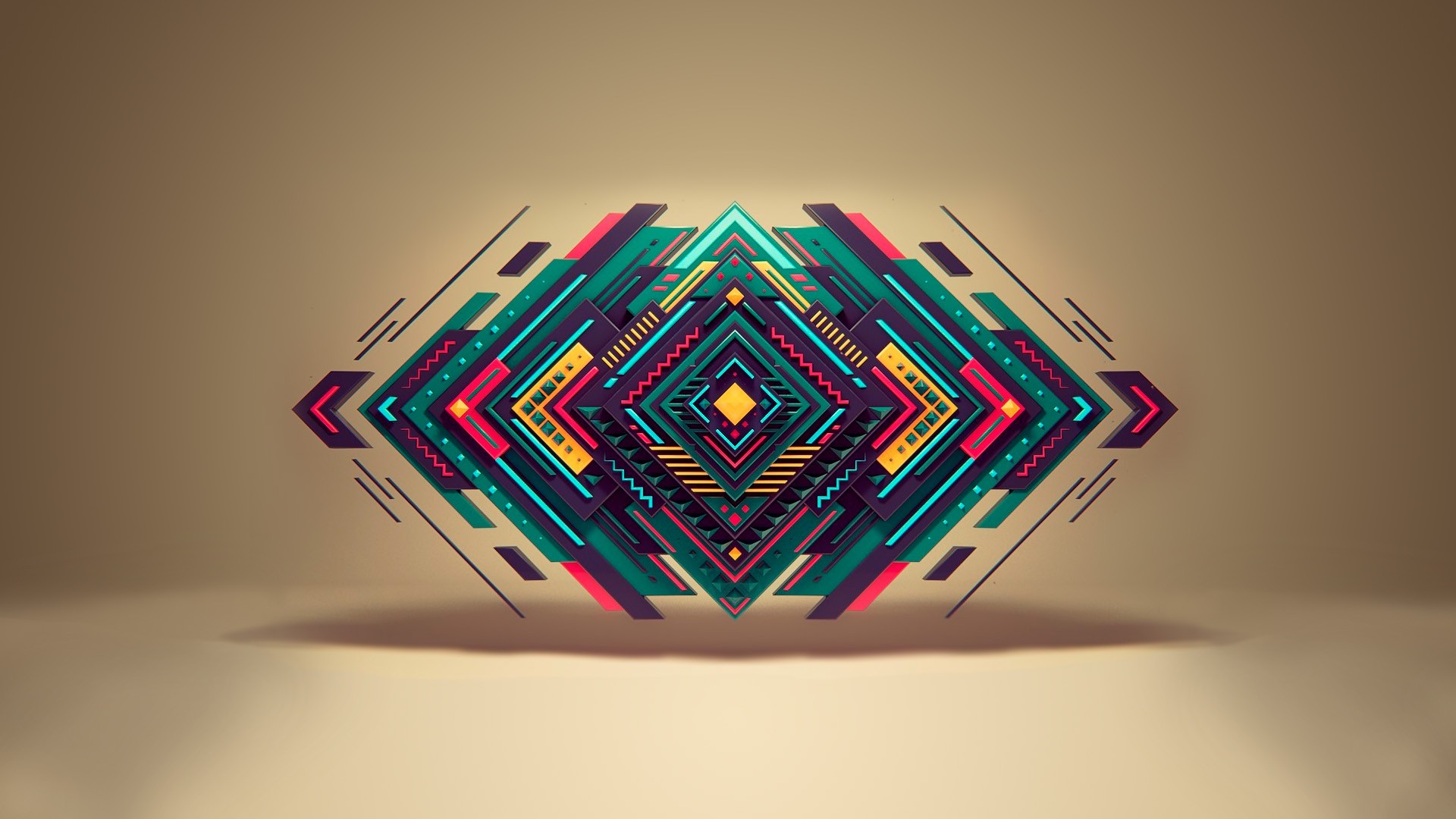 Geometric Wallpaper Hd - HD Wallpaper 