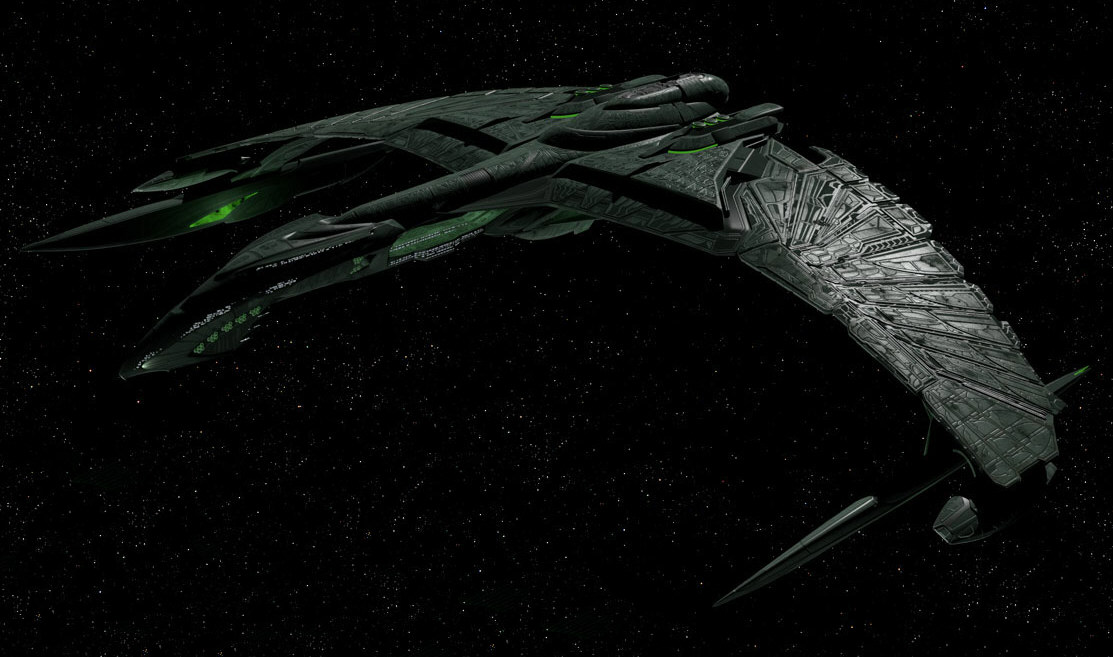 Blacksun Battle Cruiser - Romulan Warbird Nemesis - HD Wallpaper 