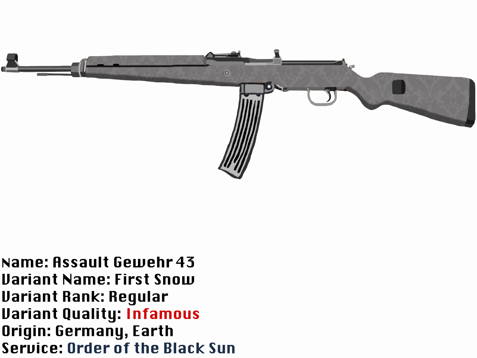 Black Sun Gewehr 43 Assault - Gewehr 43 Extended Magazine - HD Wallpaper 