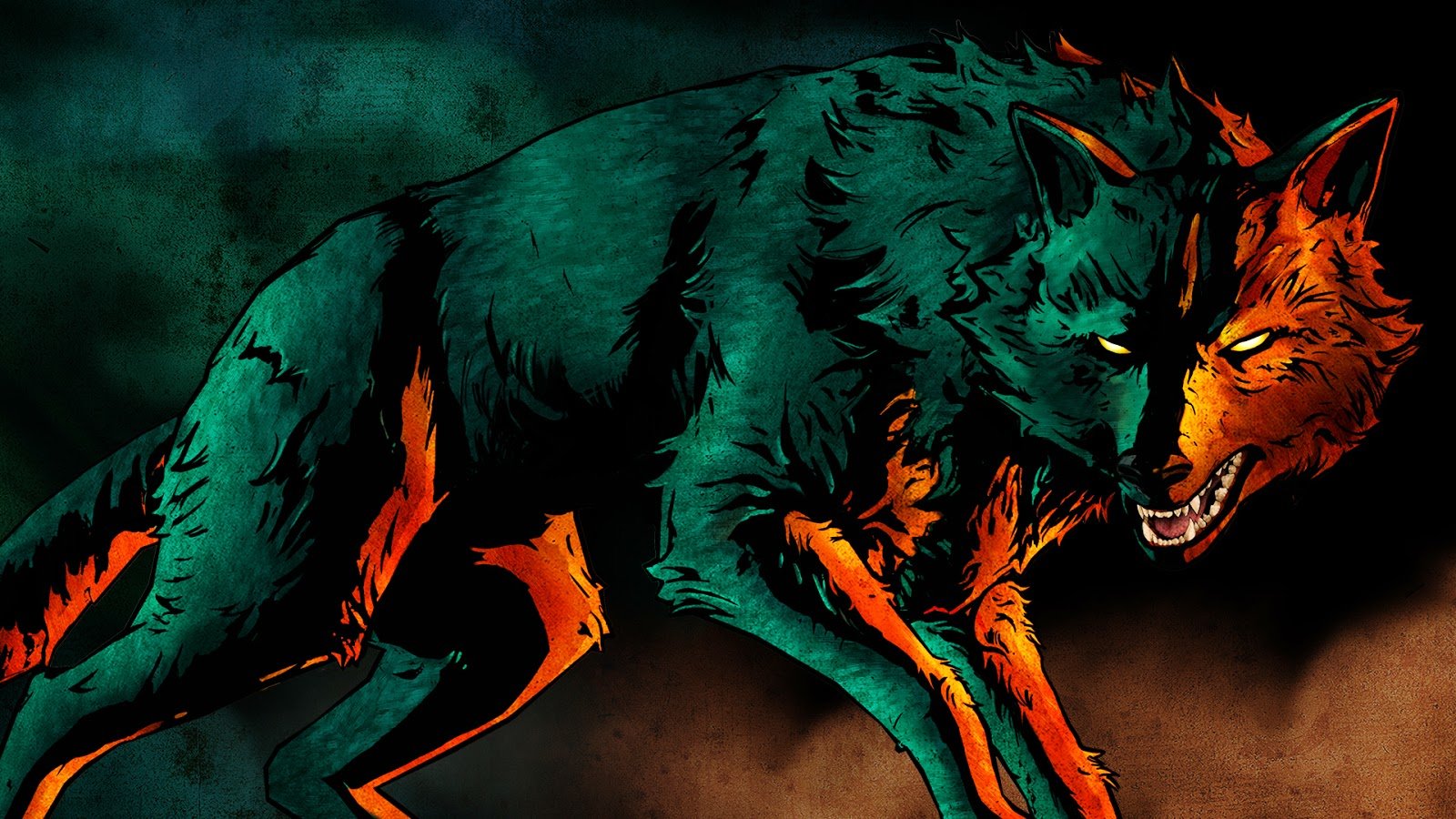 Free Download Wolf Wallpaper Id - Big Bad Wolf The Wolf Among Us - HD Wallpaper 