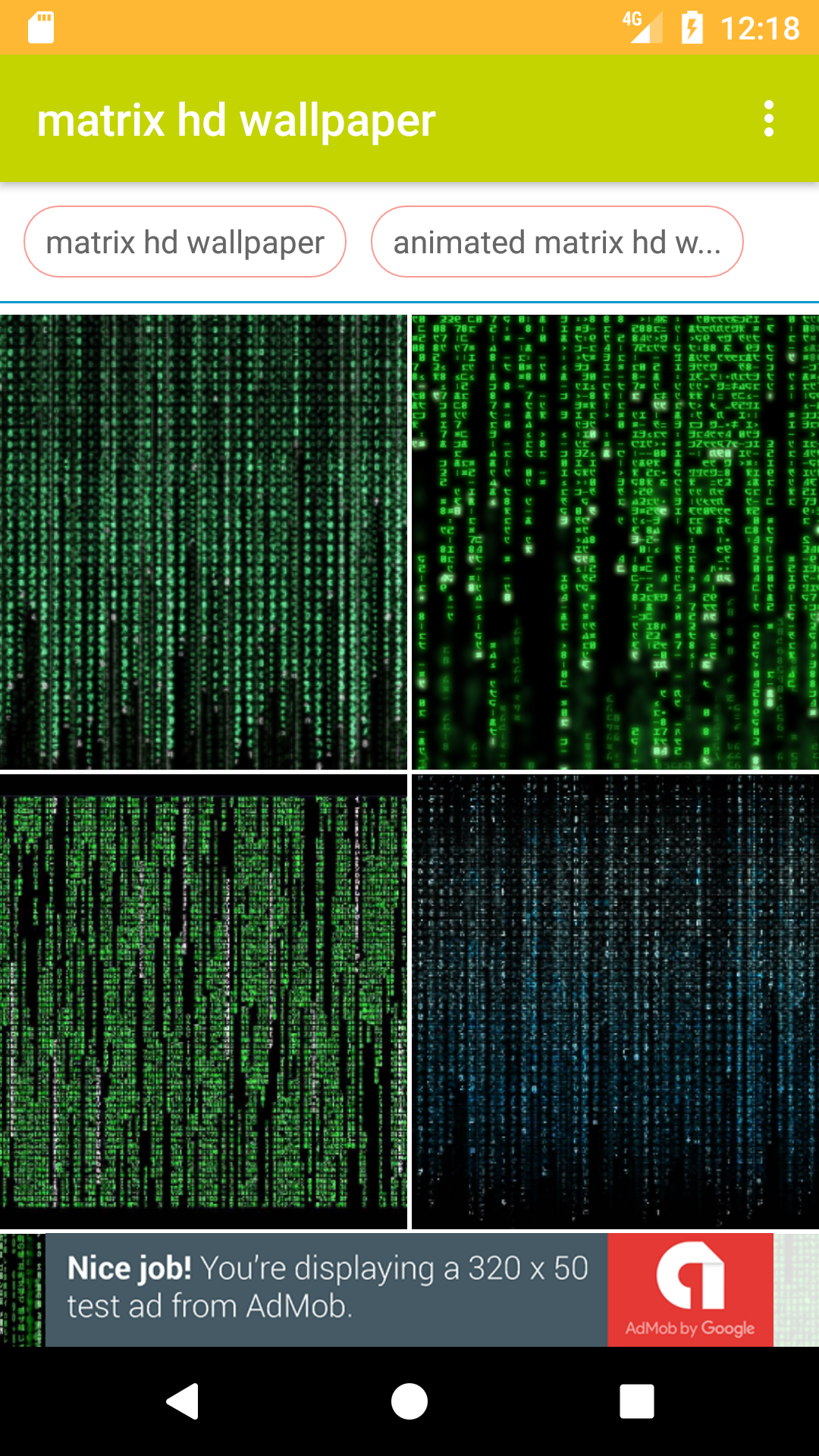 Matrix Wallpaper Android - HD Wallpaper 
