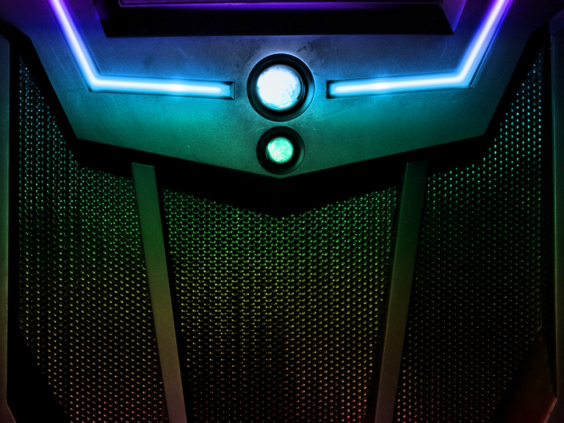 Futuristic Sci Fi Lights - HD Wallpaper 