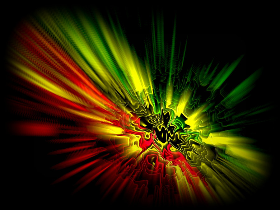 Rasta Colours - HD Wallpaper 