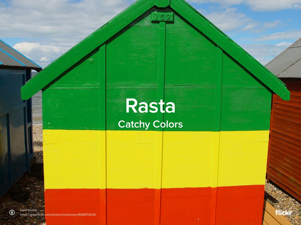 Catchy Colors - Rasta - Roof - HD Wallpaper 