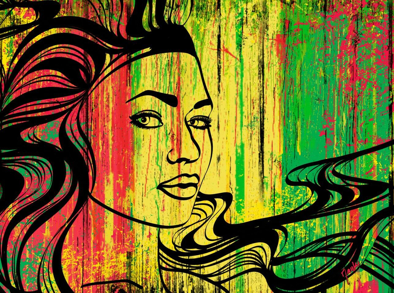 Rasta Graffiti - HD Wallpaper 