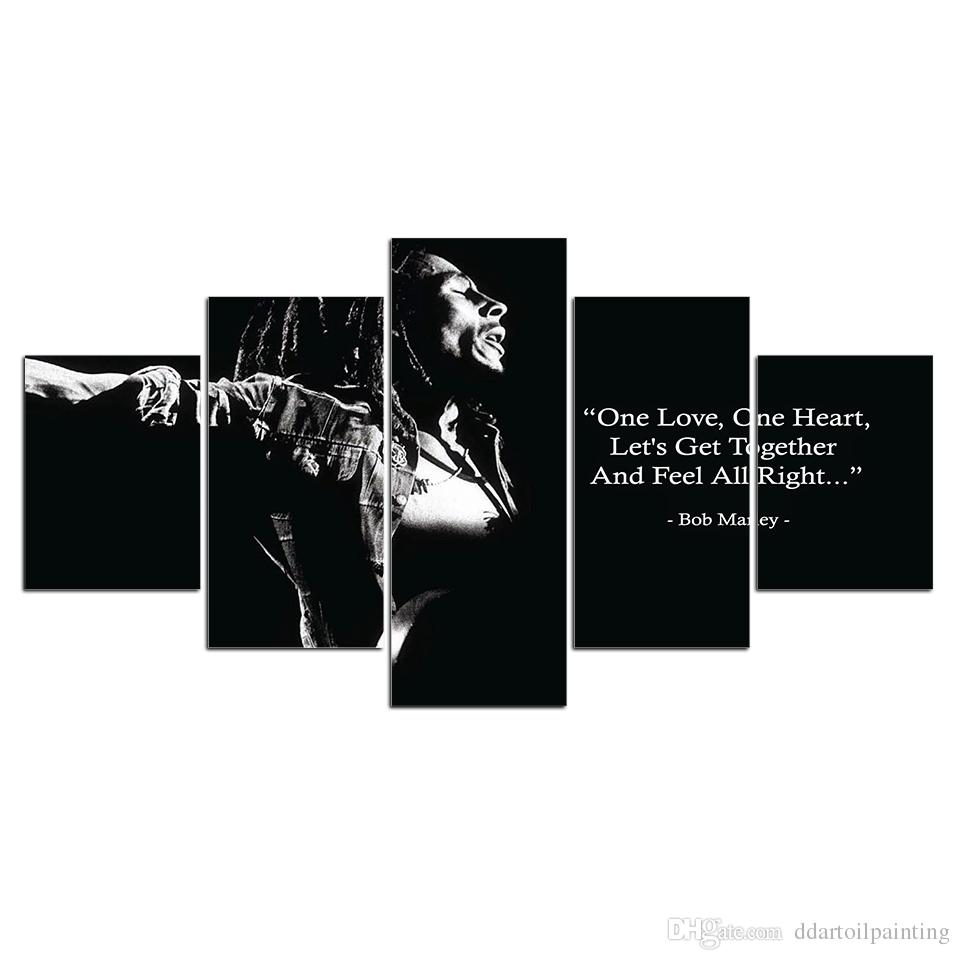 Bob Marley Black And White - HD Wallpaper 