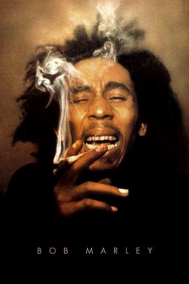 Samsung Galaxy S3 - Smoke Weed Bob Marley - HD Wallpaper 
