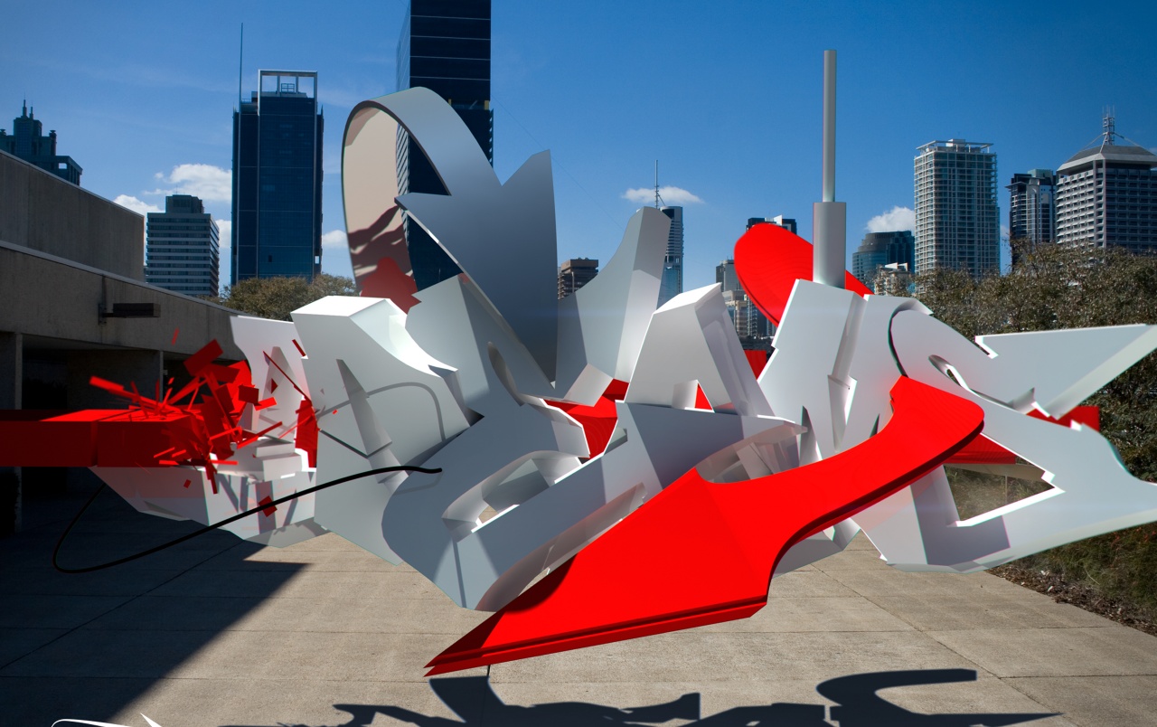 3d Graffiti - Dreams Wallpapers - Graffiti 3d - HD Wallpaper 