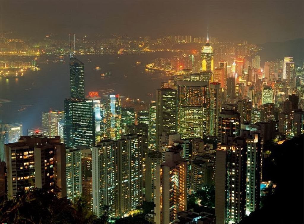 Beautiful Cities Night View - HD Wallpaper 