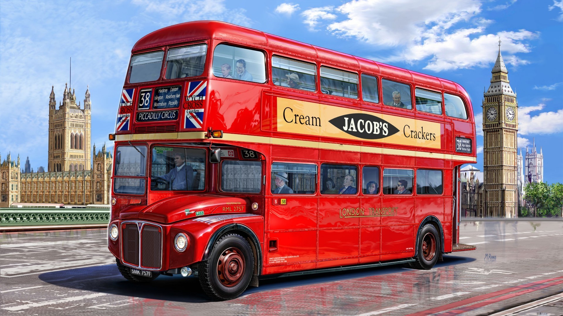 London Bus Wallpaper - London Bus Hd - HD Wallpaper 