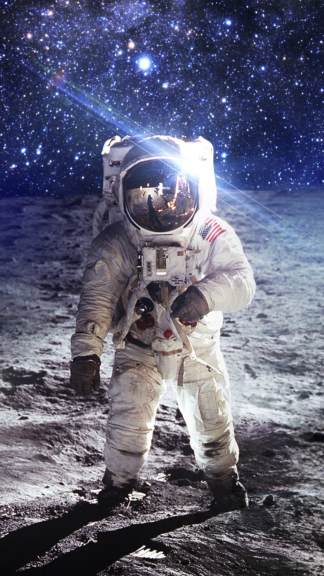 Iphone Wallpaper Space Astronaut - HD Wallpaper 
