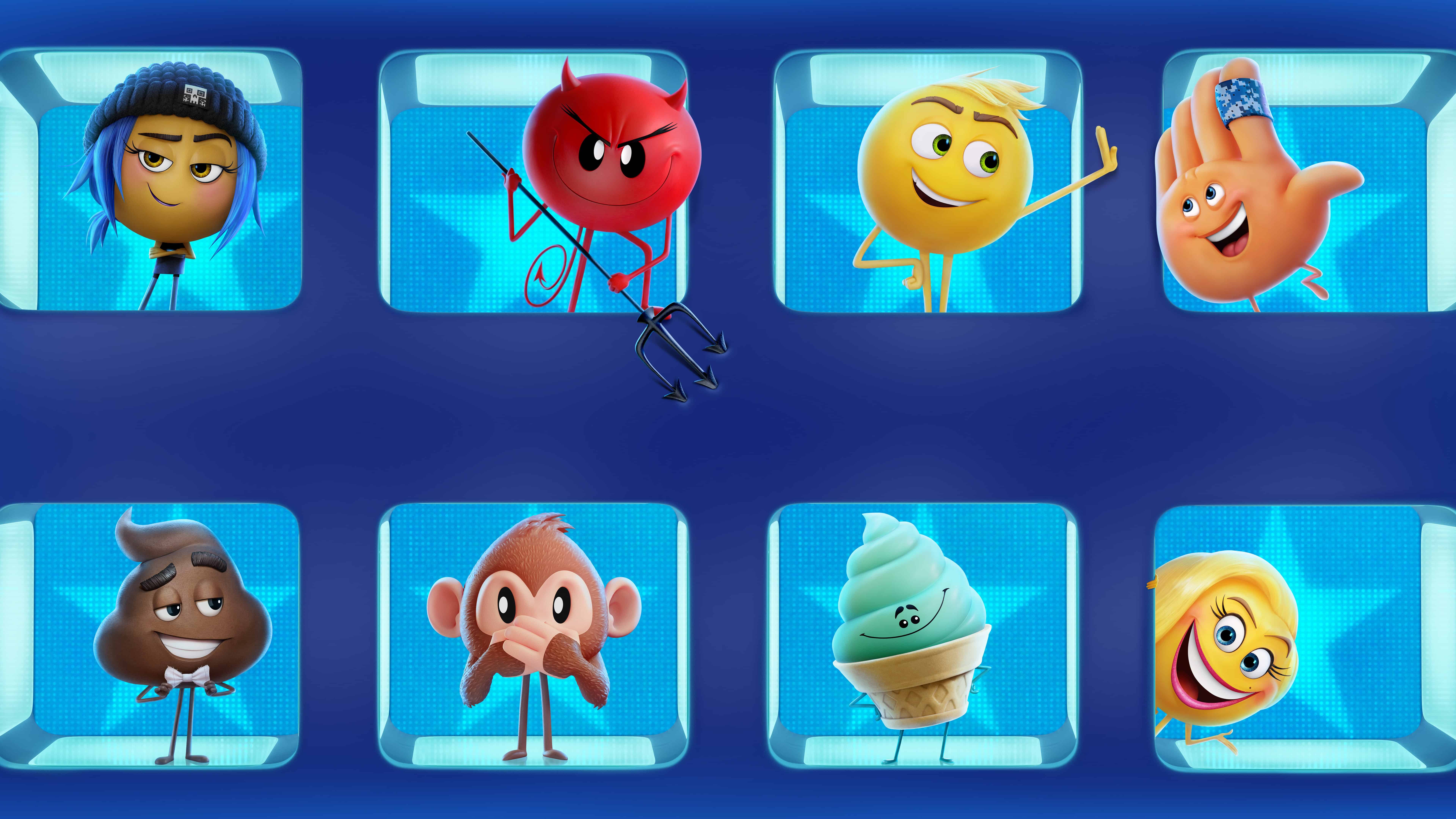 Emoji Movie Wallpaper Hd - HD Wallpaper 
