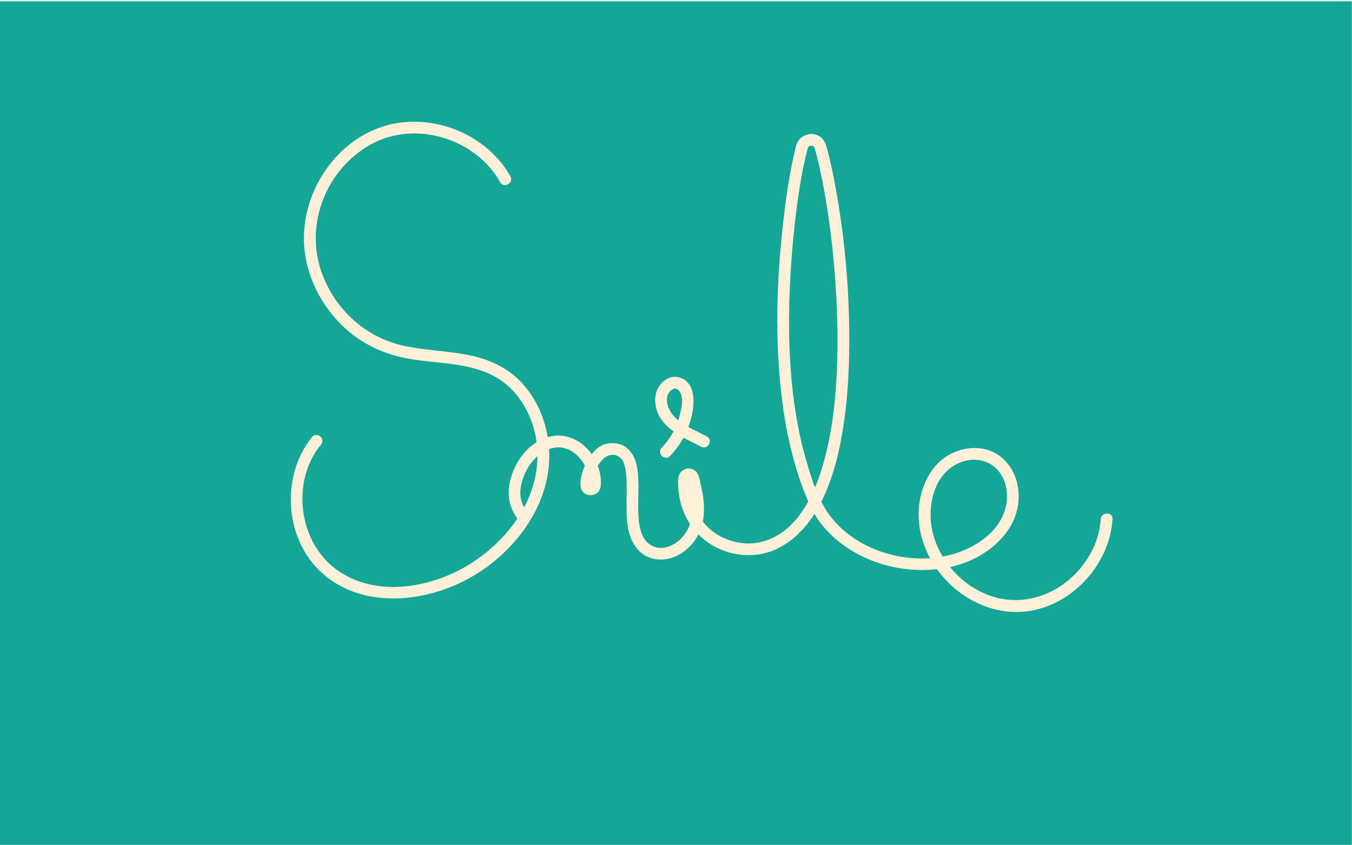Smile Wallpaper 
 Data-src - Calligraphy - HD Wallpaper 