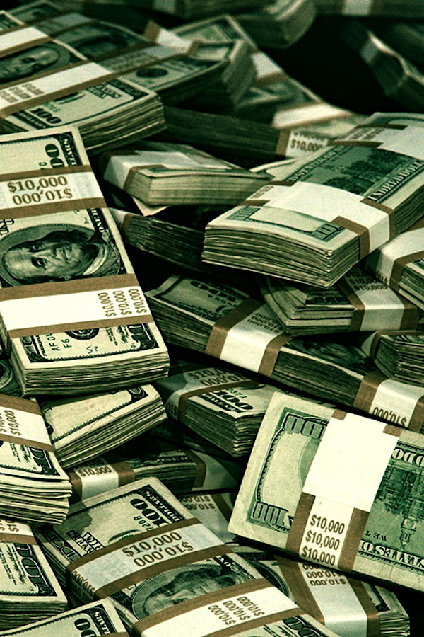 Money - Stacks Of Money Iphone - HD Wallpaper 