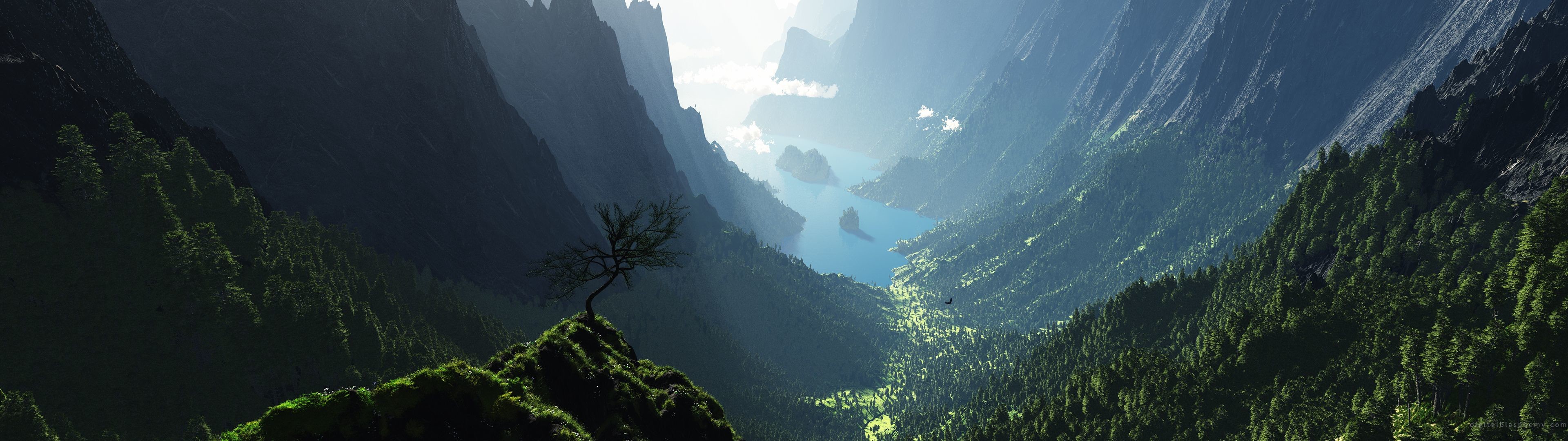 Dual Monitor Wallpaper 1080p 
 Data-src - Dual Monitor Desktop Background - HD Wallpaper 