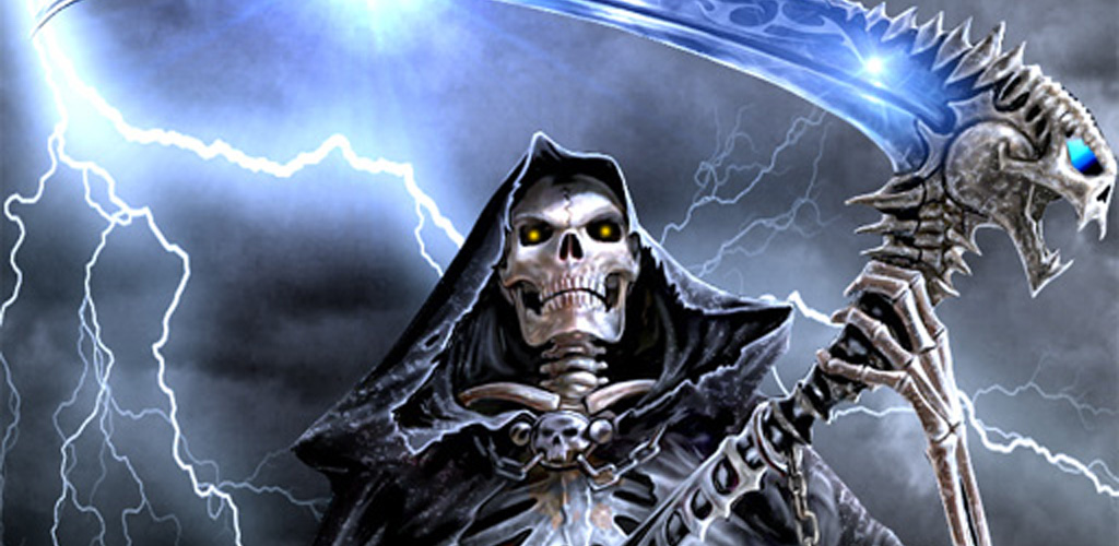 Grim Reaper Painting - HD Wallpaper 