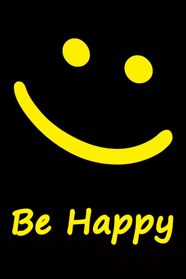 Iphone Happy Smiley Wallpaper - Smiley - HD Wallpaper 