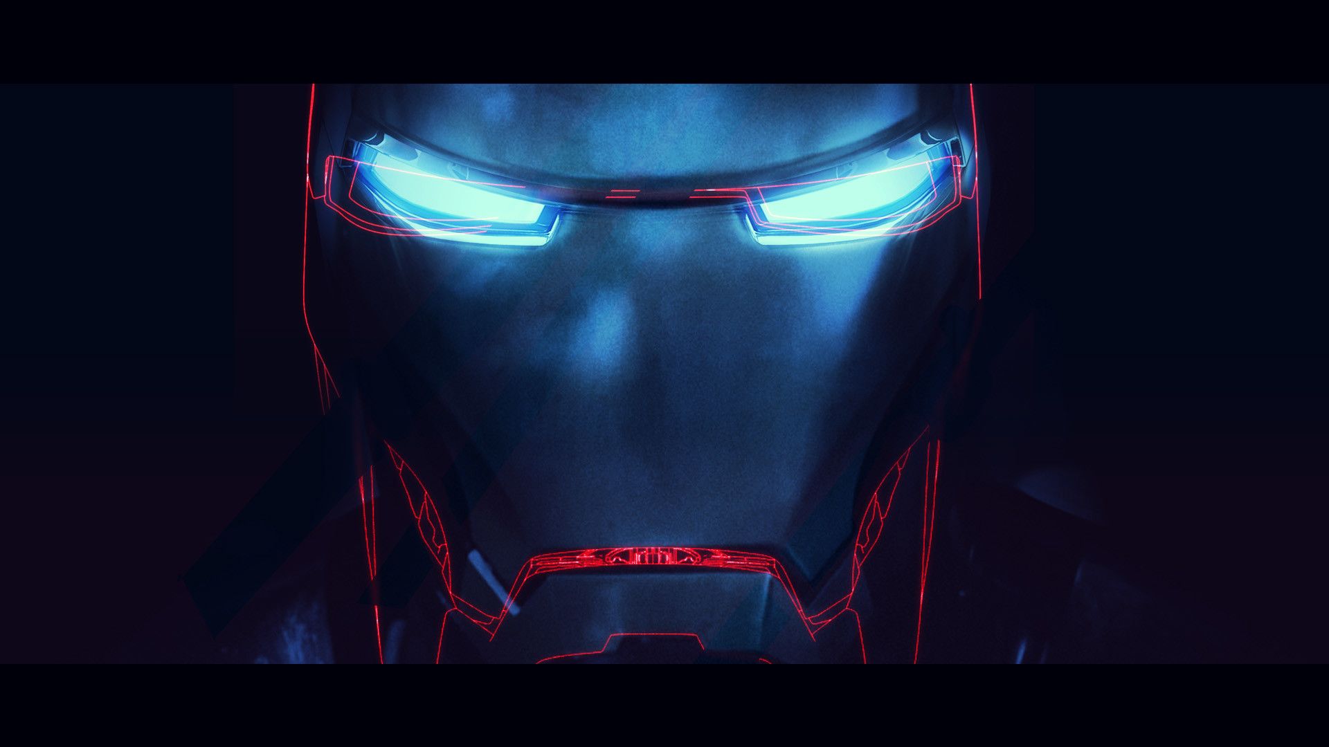 Iron Man Face Hd - HD Wallpaper 
