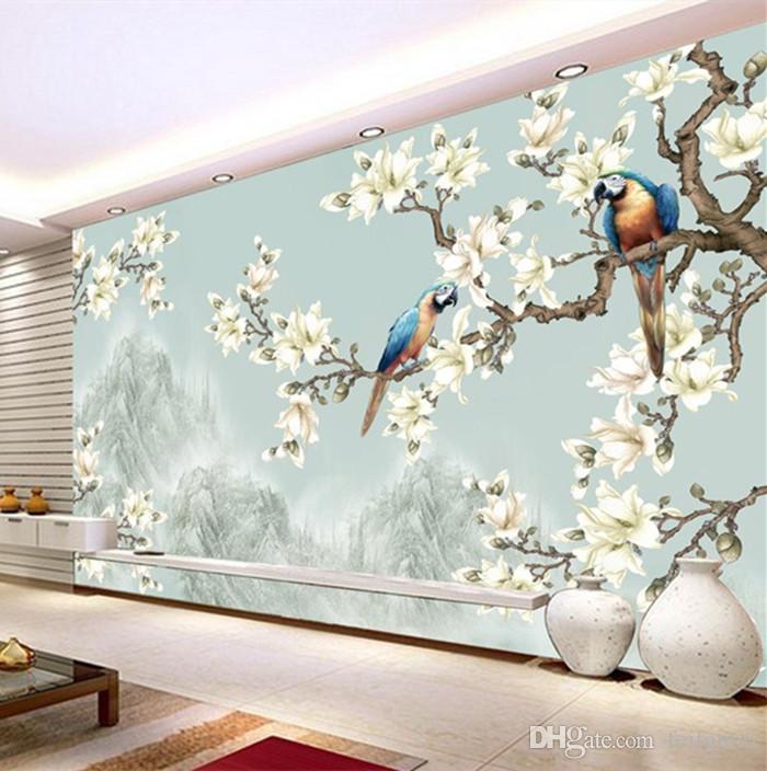Painting Oil Wallpapers Flowers - HD Wallpaper 