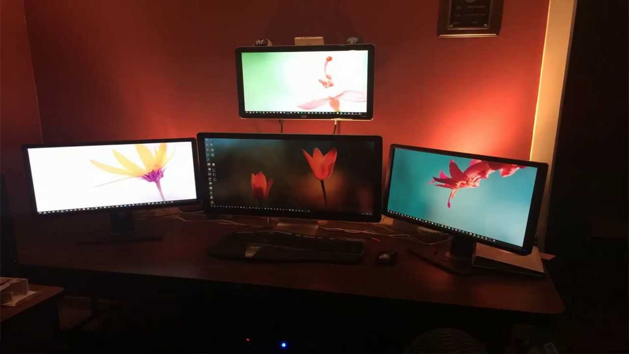 how to make a background picture cover 2 monitors