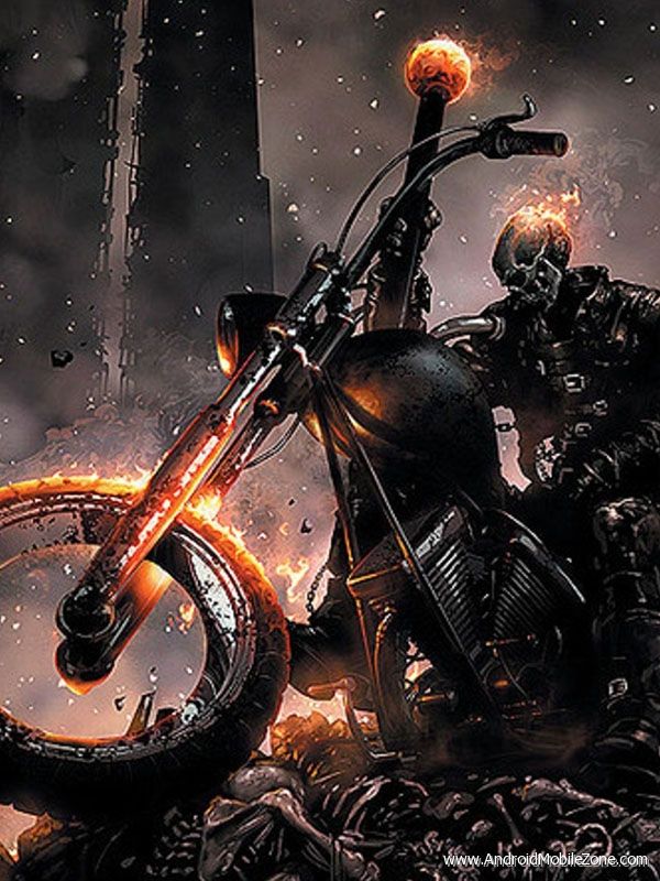 Ghost Rider - Judas Priest Hell Rider - 600x800 Wallpaper 