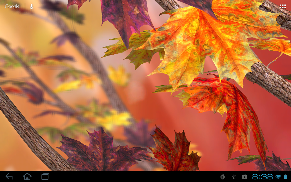 Autumn Tree Live - HD Wallpaper 