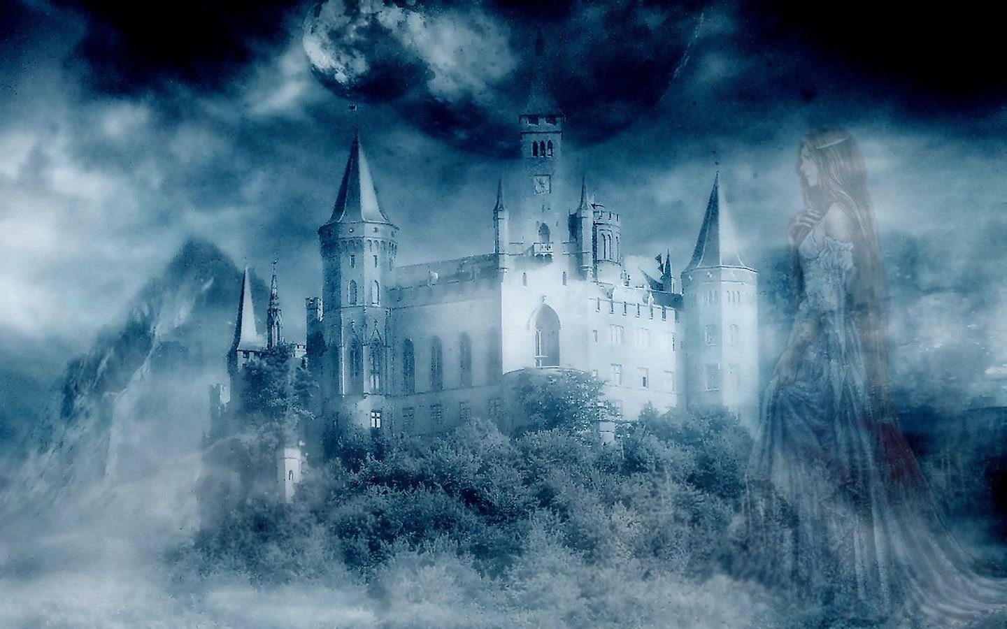 Best Fantasy Castle Wallpaper Id - Fantasy Castle - HD Wallpaper 