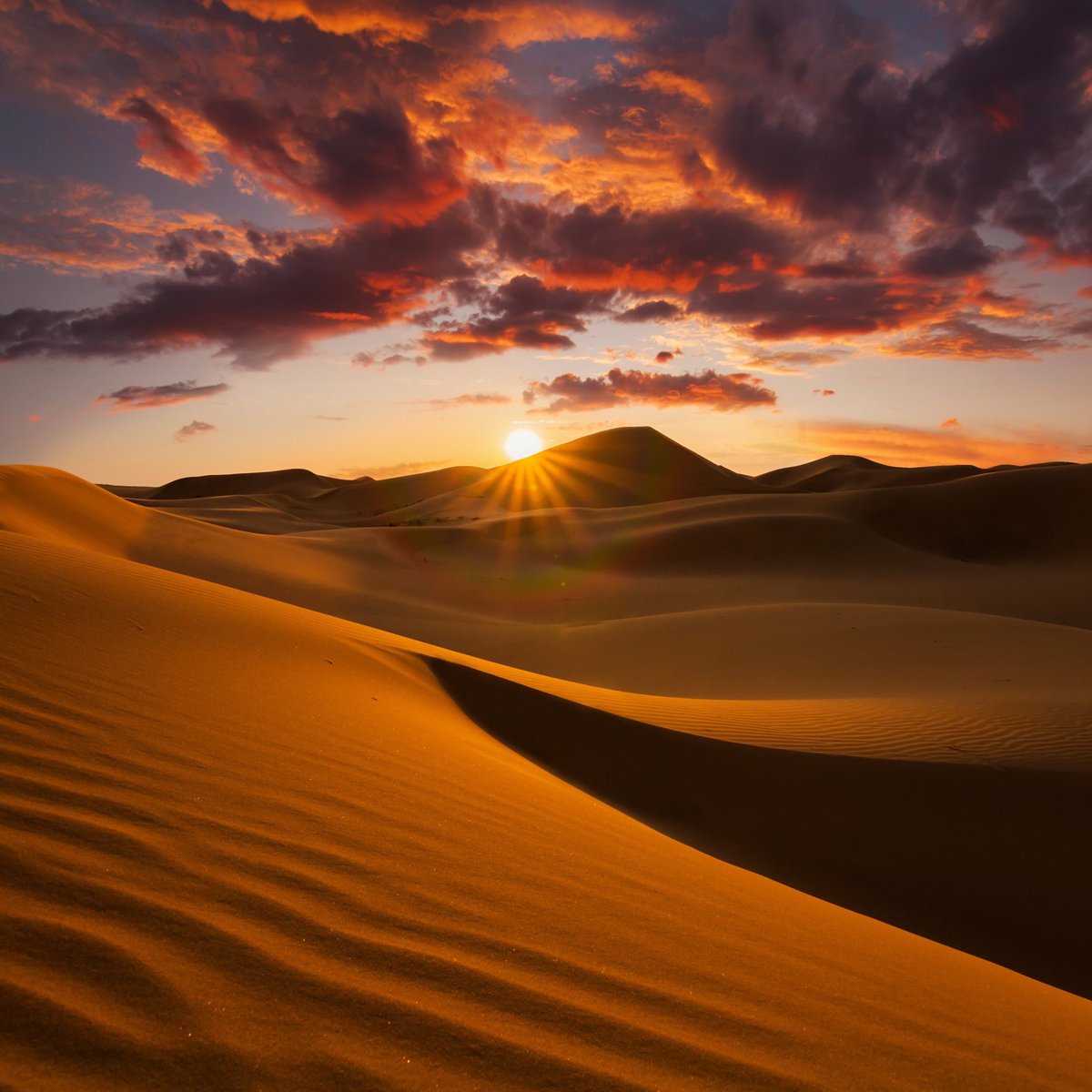 Sand Dunes - HD Wallpaper 