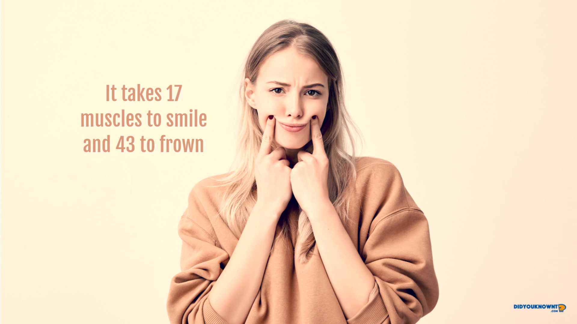 Girl Making Herself Smile - HD Wallpaper 