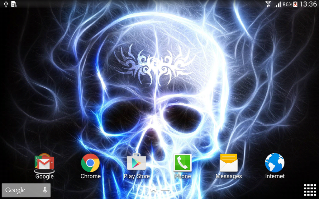 Skulls Live Wallpaper Download Apk For Android Aptoide - Skull Fractal Ornament Background With Airbrush Coloor - HD Wallpaper 