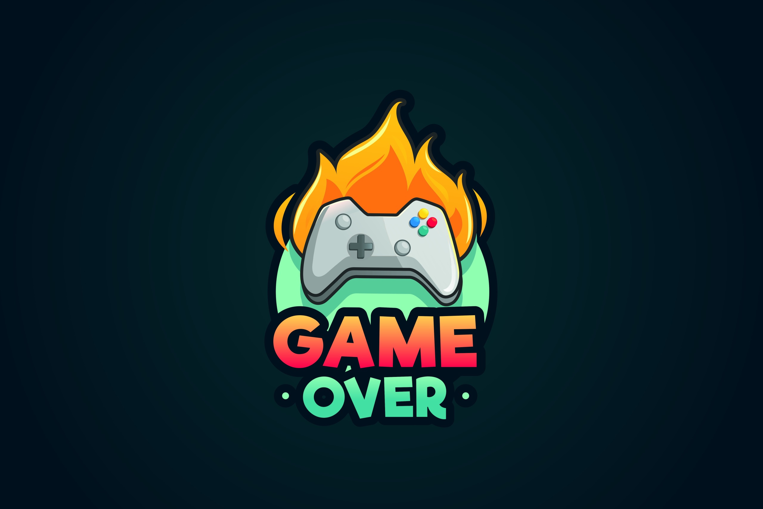 Game Over Background - HD Wallpaper 