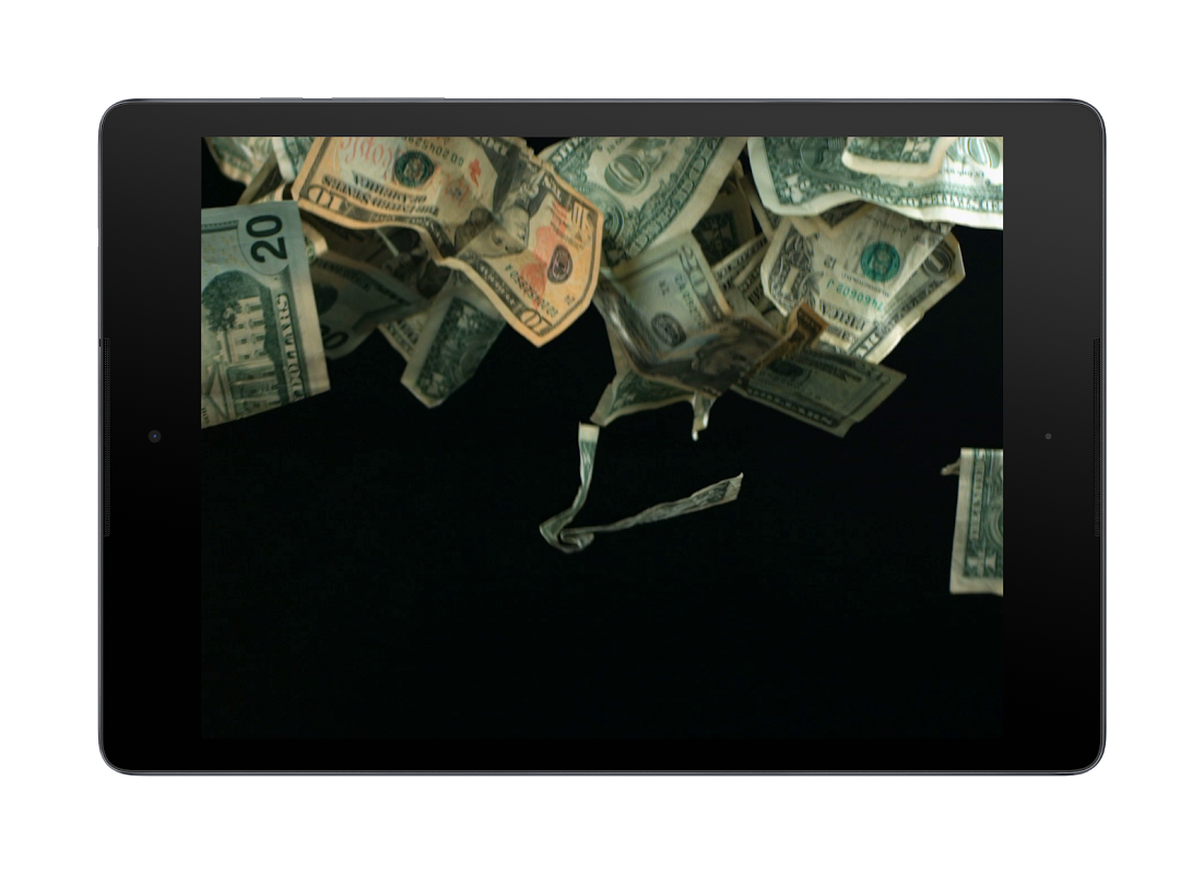 Money Falling Gif 60 Fps - HD Wallpaper 