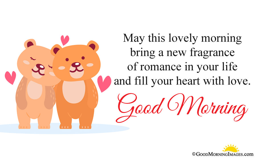 Romantic Good Morning Cute Love Sms With Full Hd Couple - Cute Happy Morning Wishes - HD Wallpaper 