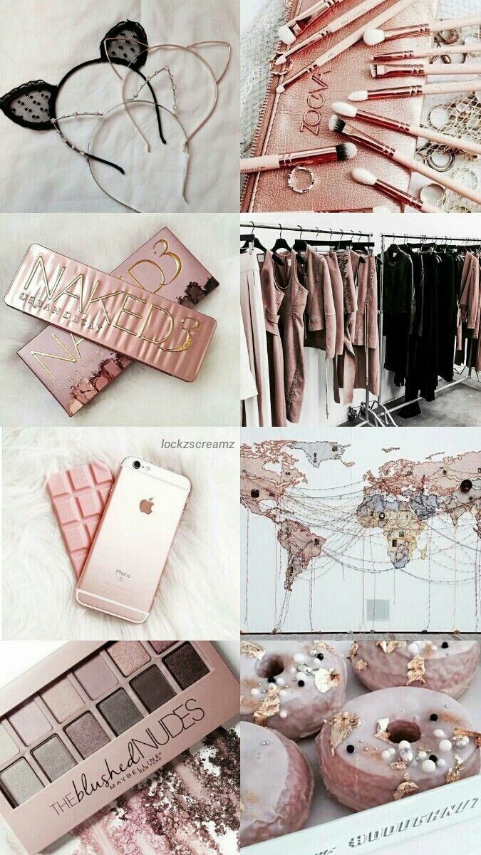 Lock Screen Iphone 6 Wallpaper Rose Gold - HD Wallpaper 