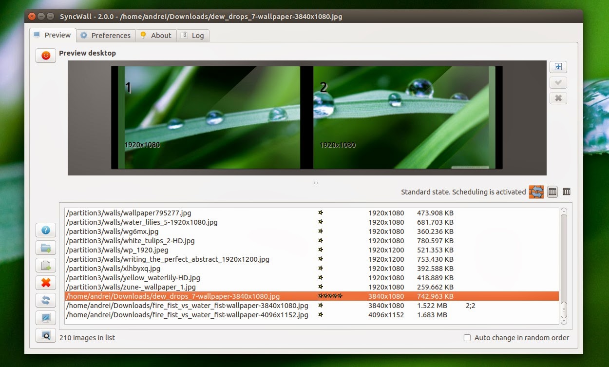 Syncwall 2 - - Ubuntu 18.04 Multi Monitor - HD Wallpaper 