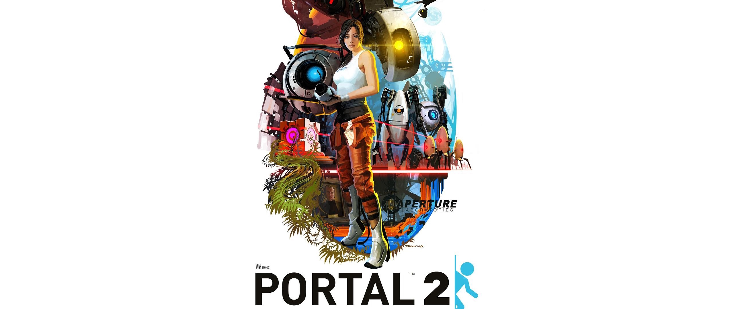 Wallpaper Portal, Portal 2, Game, Art - Portal 2 - HD Wallpaper 