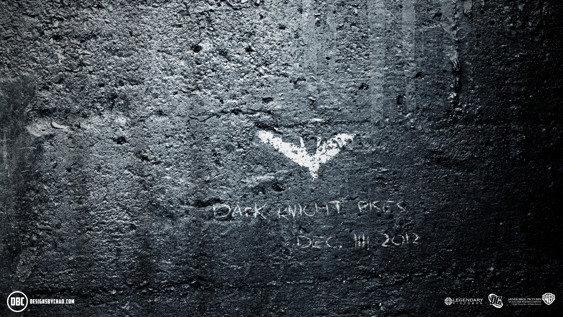 Data-src - Dark Knight Rises Chalk - HD Wallpaper 