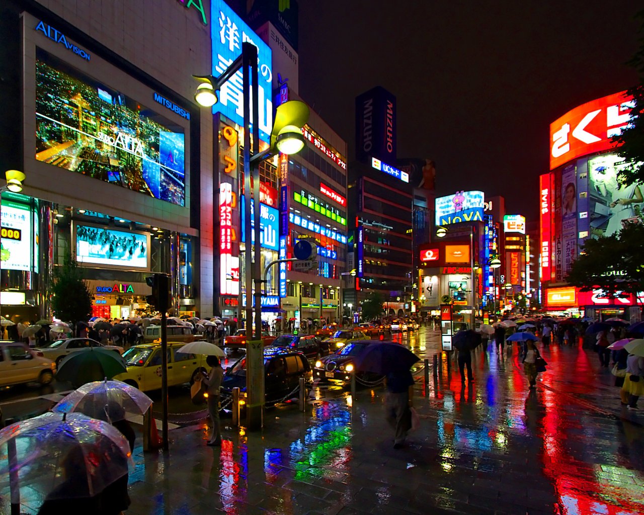 Tokyo City At Night - HD Wallpaper 